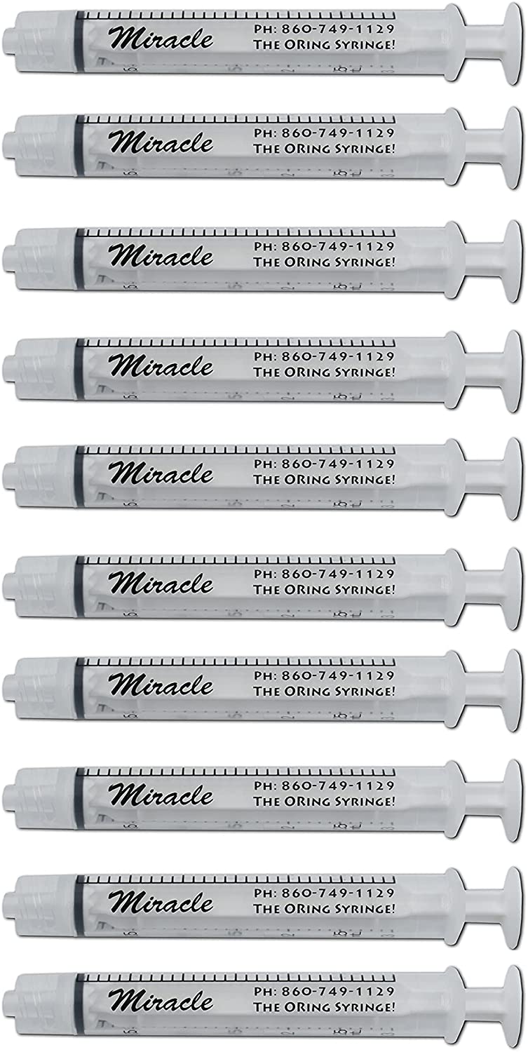 3.0 ml Miracle Brand Oring Syringe Pkg/10 Sterile