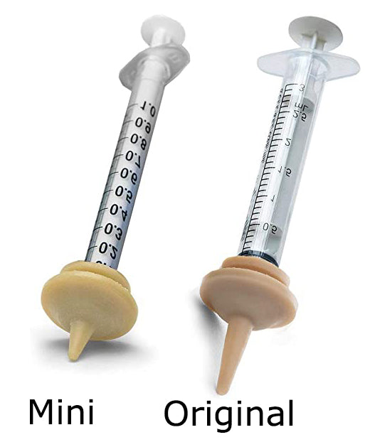 Original and Mini Miracle Nipple® Sample Set - Includes 1 - 1ml & 1 - 3ml Oring Syringe
